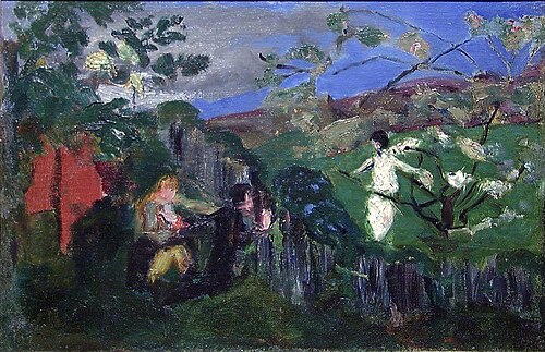 Landscape with Figures, 2000, Nikolaï Astrup