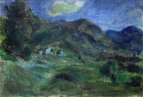 Landscape in Moonlight, 1907, Nikolaï Astrup