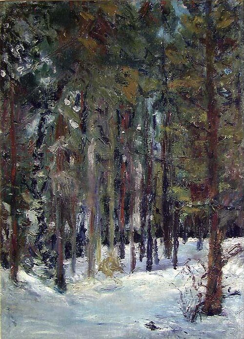 Wood in Winter, 2000, Nikolaï Astrup