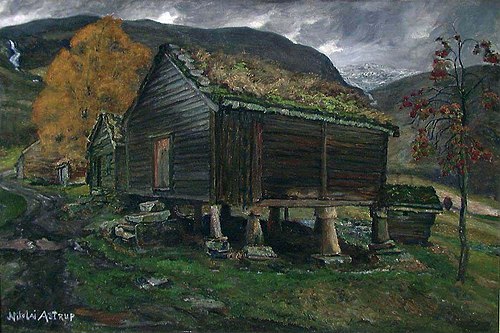 Storehouse in Jølster, 2000, Nikolaï Astrup