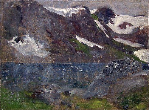 Mountainlandscape, 1908, Nikolaï Astrup