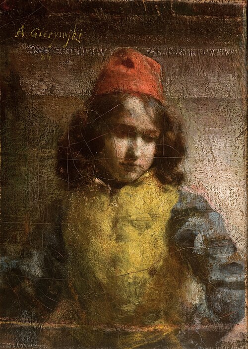 A Florentine Page, 1884, Aleksander Gierymski
