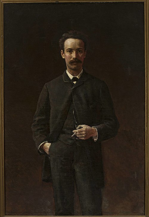 Portrait of Artur Gruszecki., 1886, Aleksander Gierymski