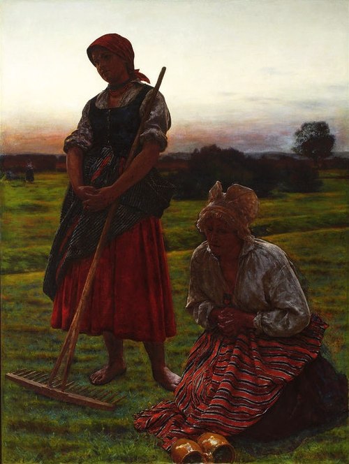 The Angelus, 1890, Aleksander Gierymski