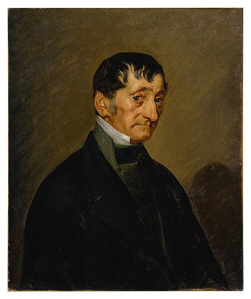 Portrait Of Guillaume Roumy, Uncle Of Pauline Ono, , Jules Dupré