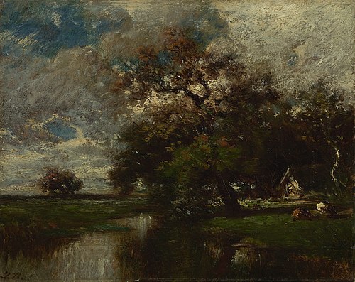 Sunset, 1877, Jules Dupré