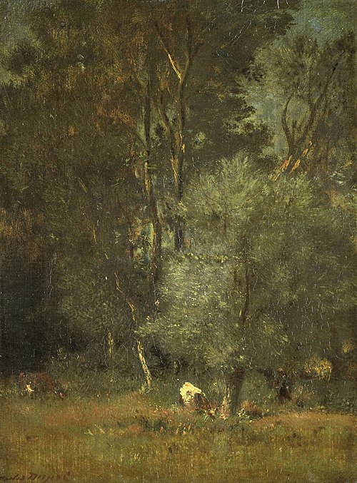 Scène de boisé, 1850, Jules Dupré