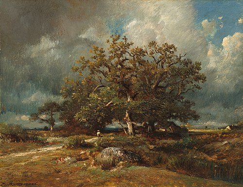 The Old Oak, 1870, Jules Dupré