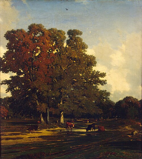Paysage d'automne, 1850, Jules Dupré