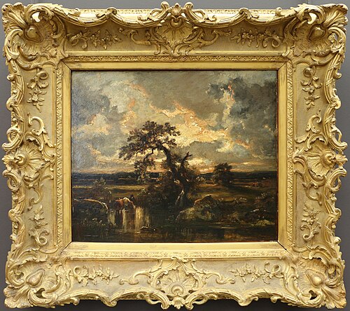 Soleil couchant après l'orage, 1851, Jules Dupré