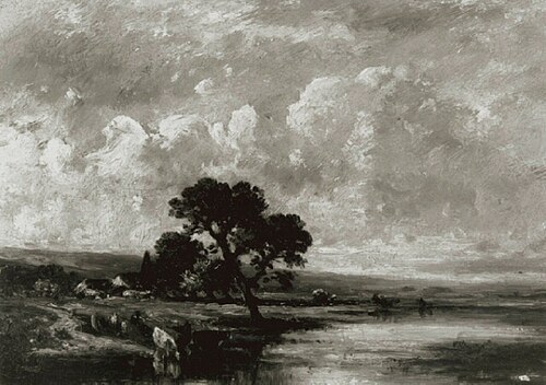 Cows Drinking, , Jules Dupré