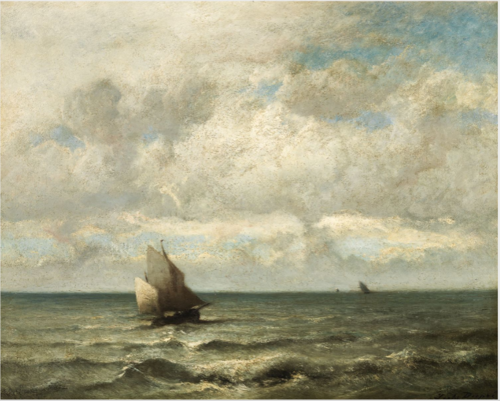 A Seascape, , Jules Dupré