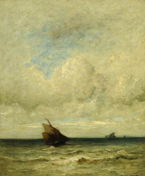 Une brise raide, 1879, Jules Dupré