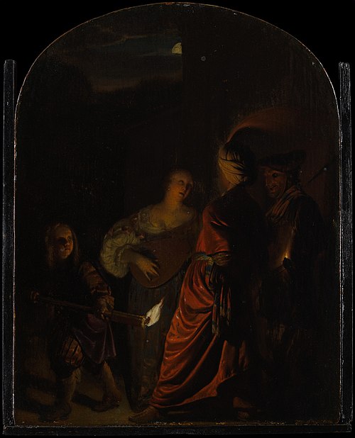 The Serenade, 1678, Frans van Mieris l'Ancien