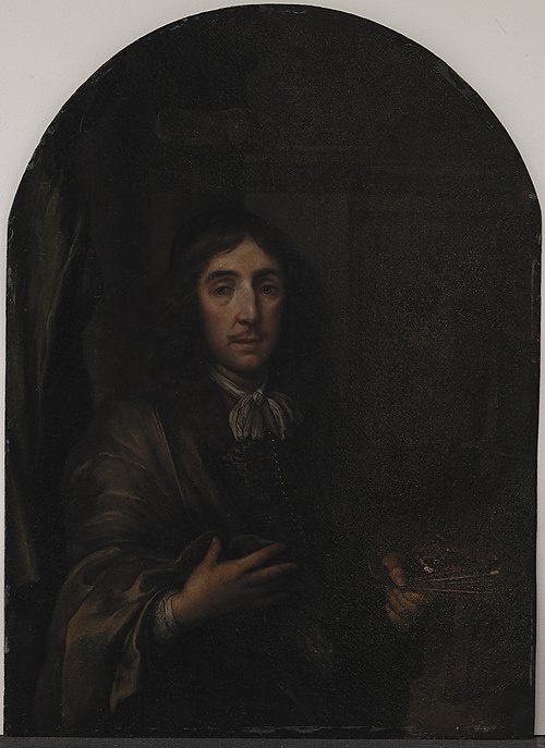 Portrait of a Painter, 1665, Frans van Mieris l'Ancien