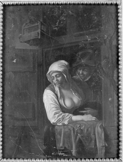 Buhlerin (nach), 1658, Frans van Mieris l'Ancien