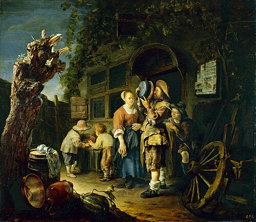 Le Chaudronnier, 1658, Frans van Mieris l'Ancien