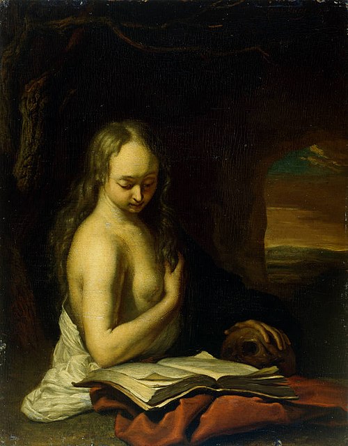 Maria Magdalena, 1674, Frans van Mieris l'Ancien