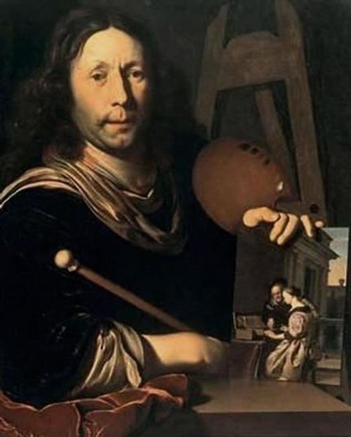 Autoportrait, 1677, Frans van Mieris l'Ancien