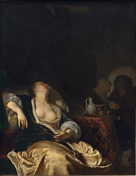 A Sleeping Courtesan, 1669, Frans van Mieris l'Ancien