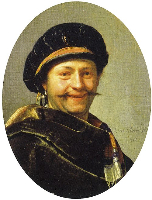 Self-portrait, 1661, Frans van Mieris l'Ancien