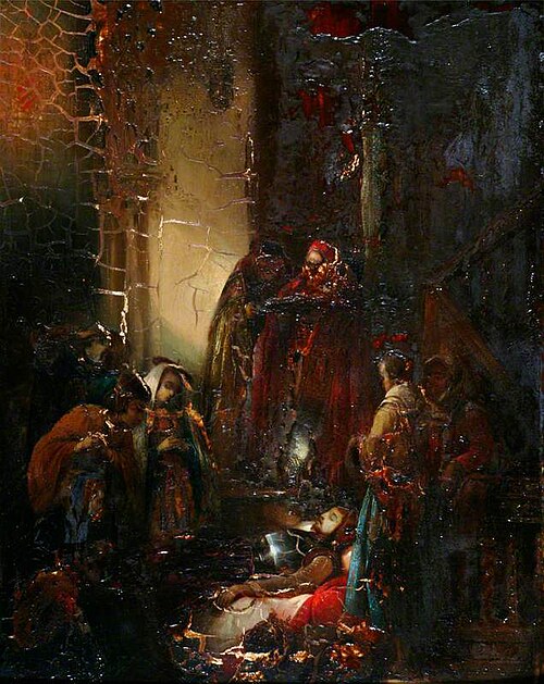 The Knight's Funeral, , Henri Leys