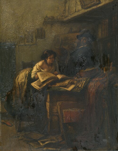 The Studio, 1851, Henri Leys