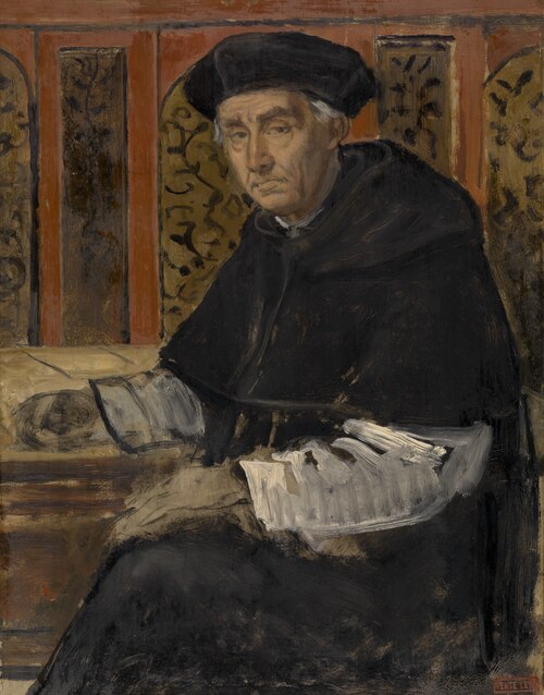 Portrait of a Cleric, , Henri Leys