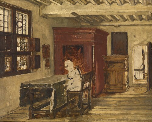 Interior, , Henri Leys