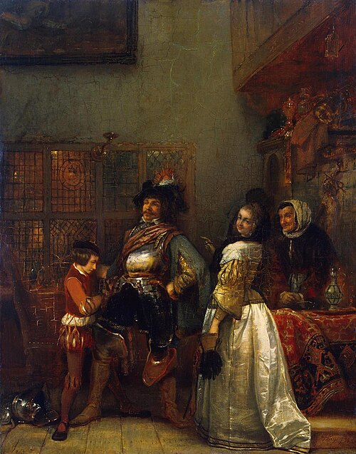 Home-Coming, 1855, Henri Leys