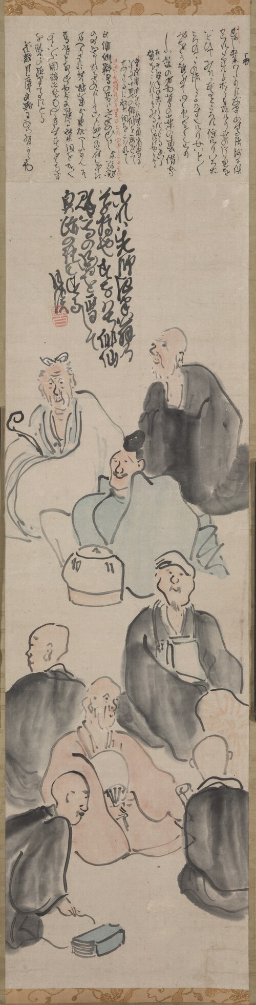 A Poetic Gathering, 1793, Matsumura Goshun
