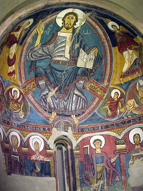 Christ in Majesty, 1123, Maître de Taüll
