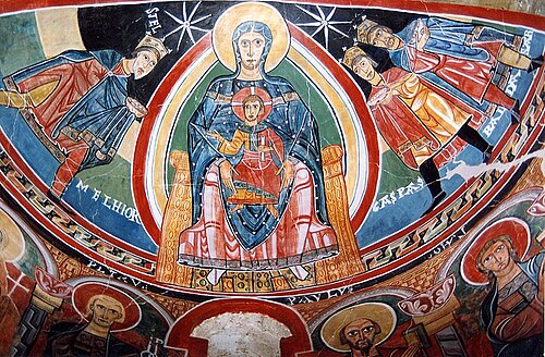 Apse of Santa Maria de Taüll, 1123, Maître de Taüll