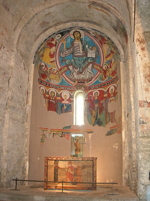 Apse of Sant Climent de Taüll, 1123, Maître de Taüll