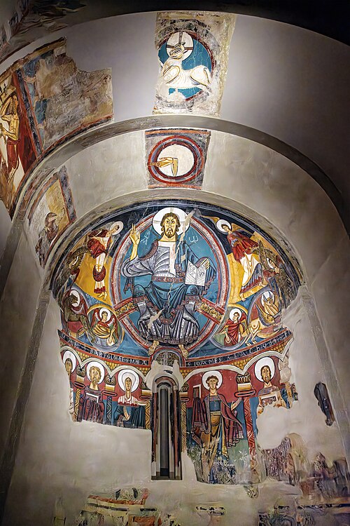 abside de Saint-Clément de Taüll, 1123, Maître de Taüll