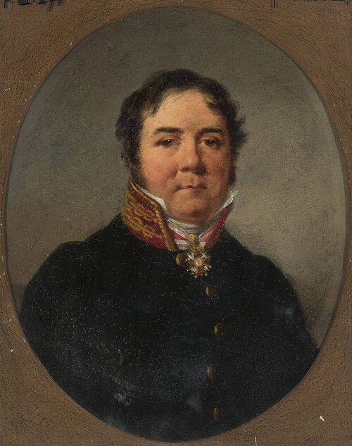 Portrait of Antoni Erazm Makarowicz, 1820, Aleksander Ludwik Molinari