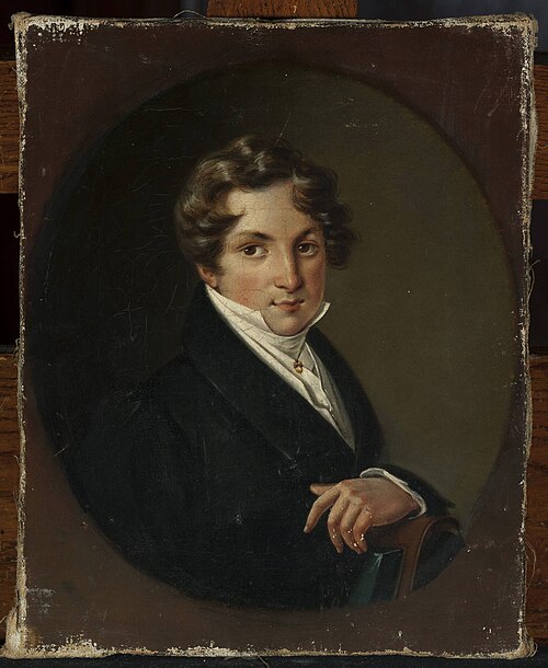 Portrait of Władysław Brunwej, 1850, Aleksander Ludwik Molinari
