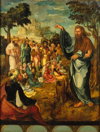 Pregação de São João Baptista, 1530, Mestre dos Arcos