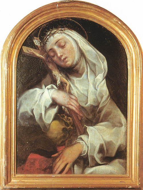 Saint Catherine of Siena, 1650, Francesco Vanni