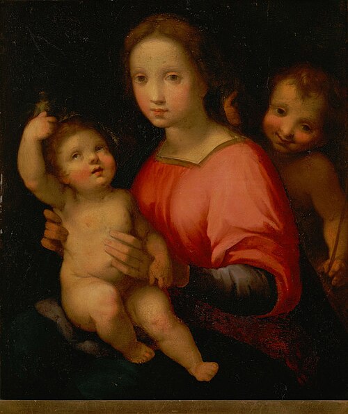 Vierge à l'Enfant, 1550, Francesco Vanni