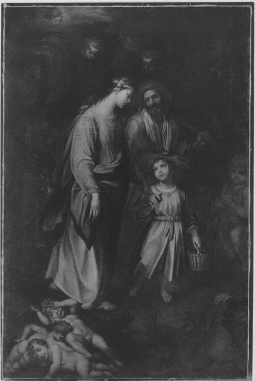Heimkehr aus Ägypten, 1586, Francesco Vanni