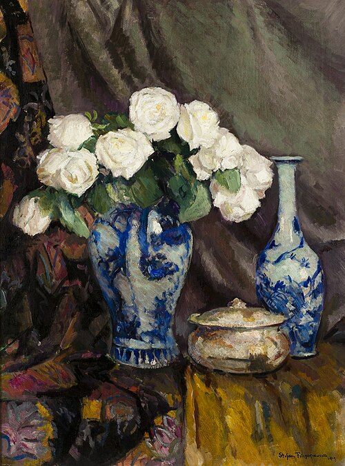 White Roses, 1919, Stefan Filipkiewicz