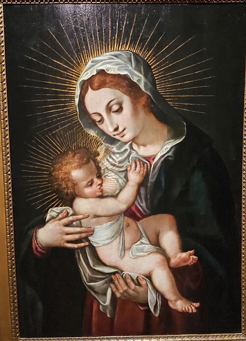 Virgem com o Menino, 1600, Vasco Pereira