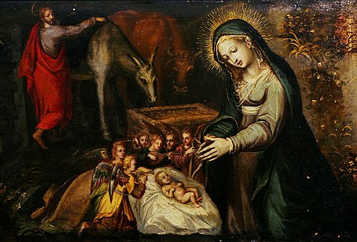 A Natividade, 1575, Vasco Pereira