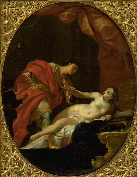 Tarquin Threatening Lucretia, 1694, Giovanni Gioseffo dal Sole