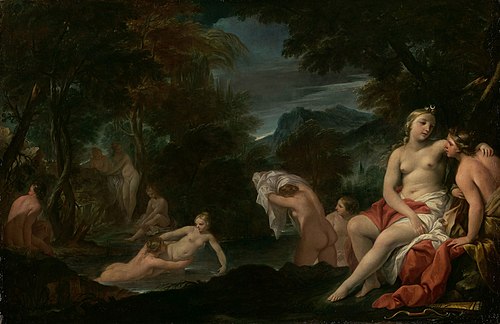 Bad der Diana, 1700, Giovanni Gioseffo dal Sole