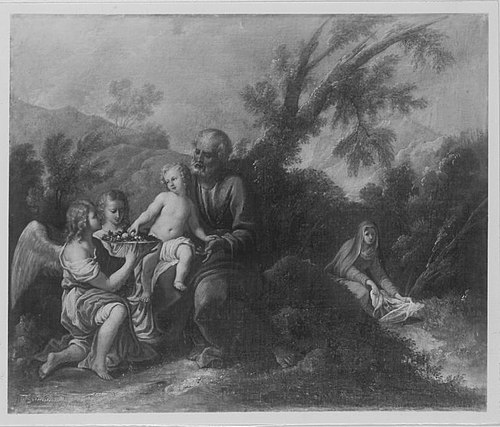 Flucht nach Ägypten, 1686, Giovanni Gioseffo dal Sole