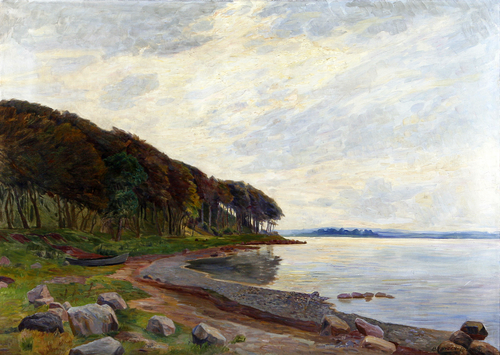 Bramsnæsvig at Koldingfjord., 1908, J. Bentzen-Bilkvist