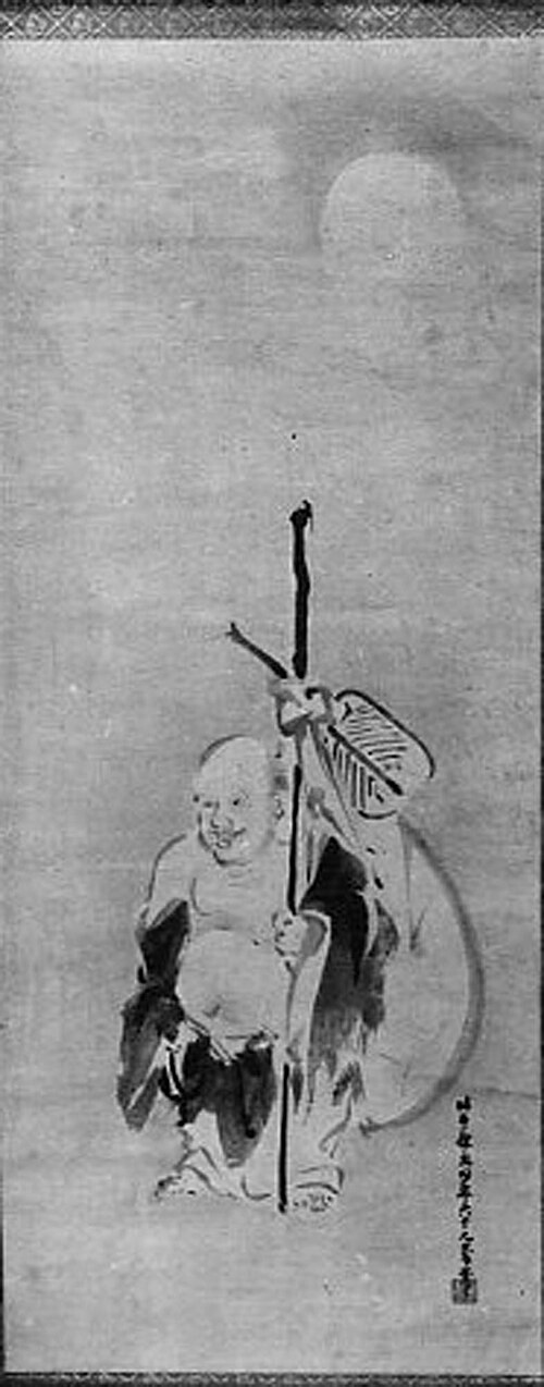 Hotei, 1707, Kanō Tan'yū