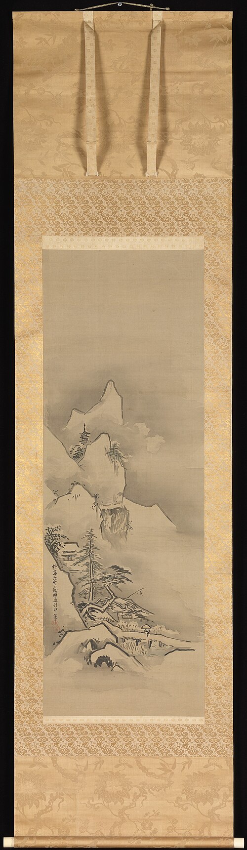 Winter Landscape, 1662, Kanō Tan'yū